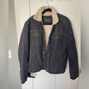 GAP 1969 Sherpa-lined Denim Coat